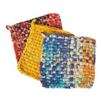 Village Sari Hot Mats/Potholders Set of 3