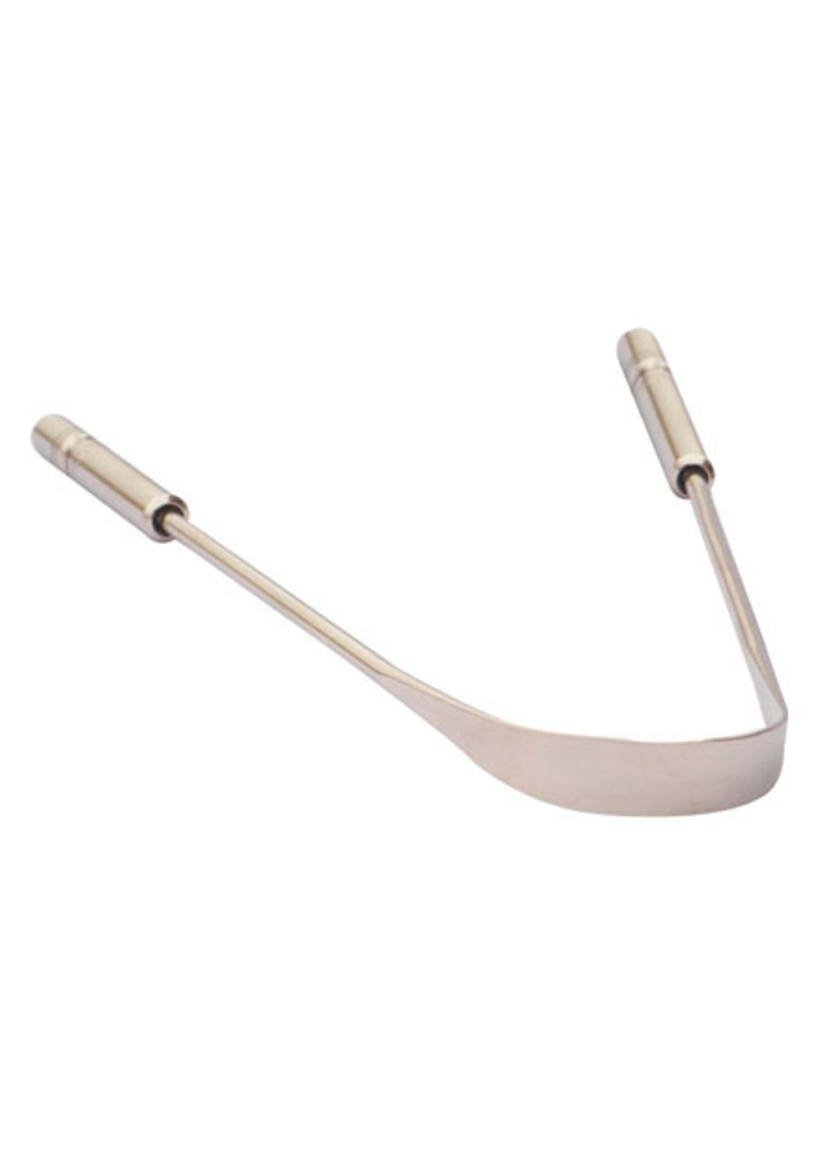 Brush with Bamboo Stainless Steel Tongue Scraper