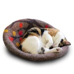 Friendsheep Wool Eco Wool Kitty Cave - Tree Motif