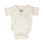 L'oved Baby Short Sleeve Bodysuit- Beige
