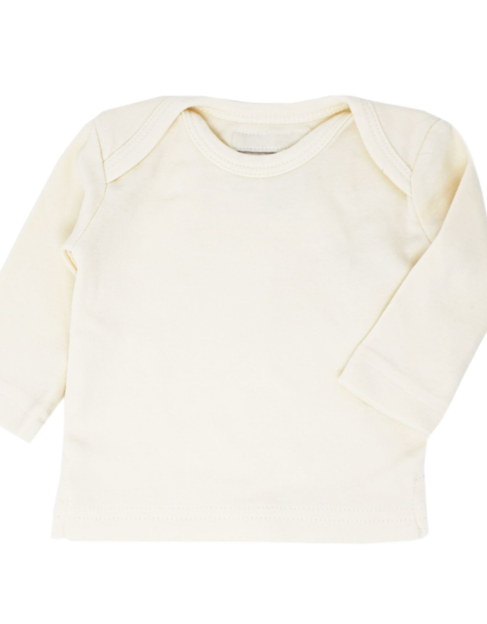 L'oved Baby Organic Cotton Long Sleeve Shirt- Buttercream