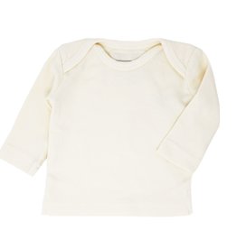 L'oved Baby Organic Cotton Long Sleeve Shirt- Beige