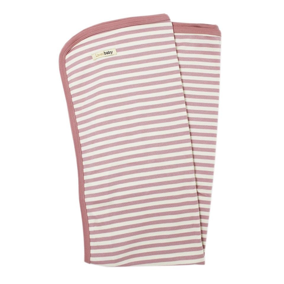 mauve swaddle blanket