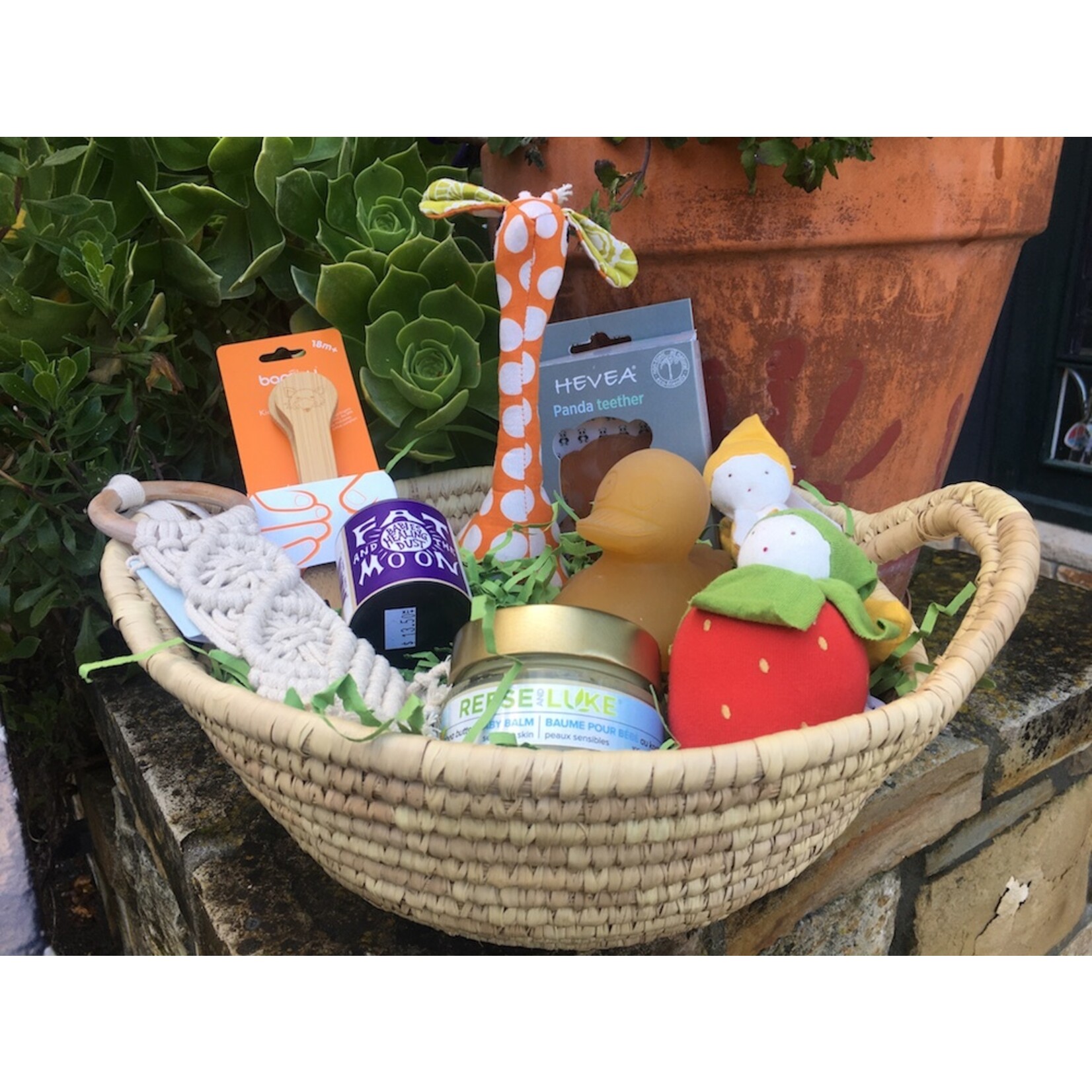 Oval Date Palm Basket