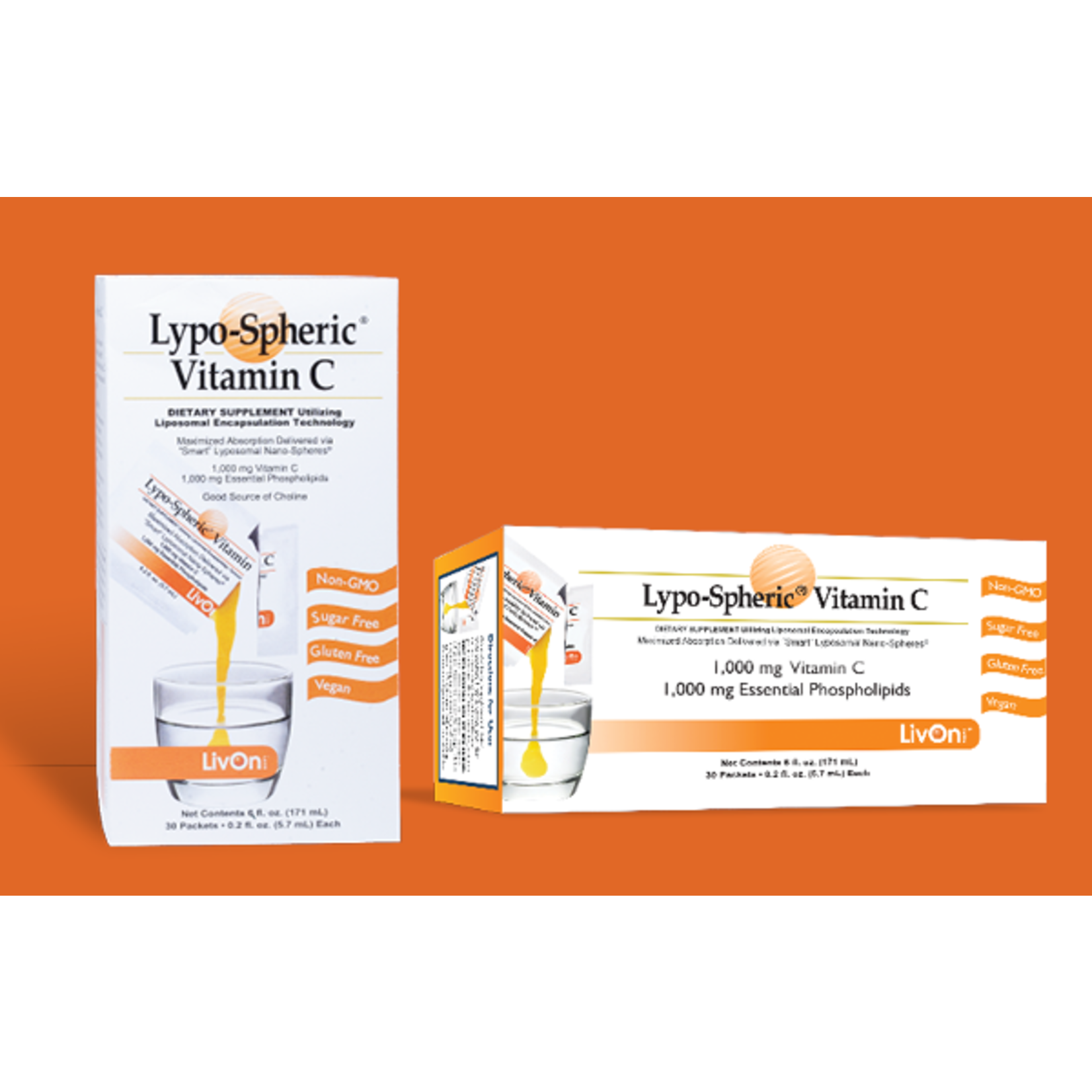 LivOn Labs Lypo-Spheric Vitamin C - Box of 30