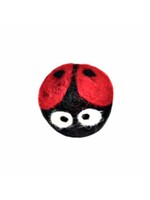 Friendsheep Wool Eco Wool Kitty Ladybug Toy