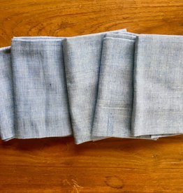 Organic Muslin Napkin Indigo