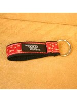 The Good Dog Company Best Friends Keychain Red Paws
