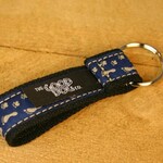 The Good Dog Company Best Friends Keychain Blue Paws