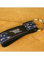 The Good Dog Company Best Friends Keychain Blue Paws