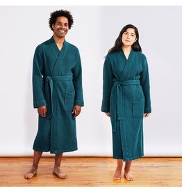 Waffle Robe Deep Ocean