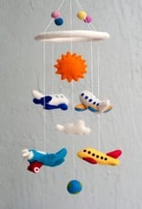 The Winding Road Wool Mobile - Airplane