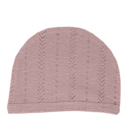 L'oved Baby Pointelle Hat Thistle