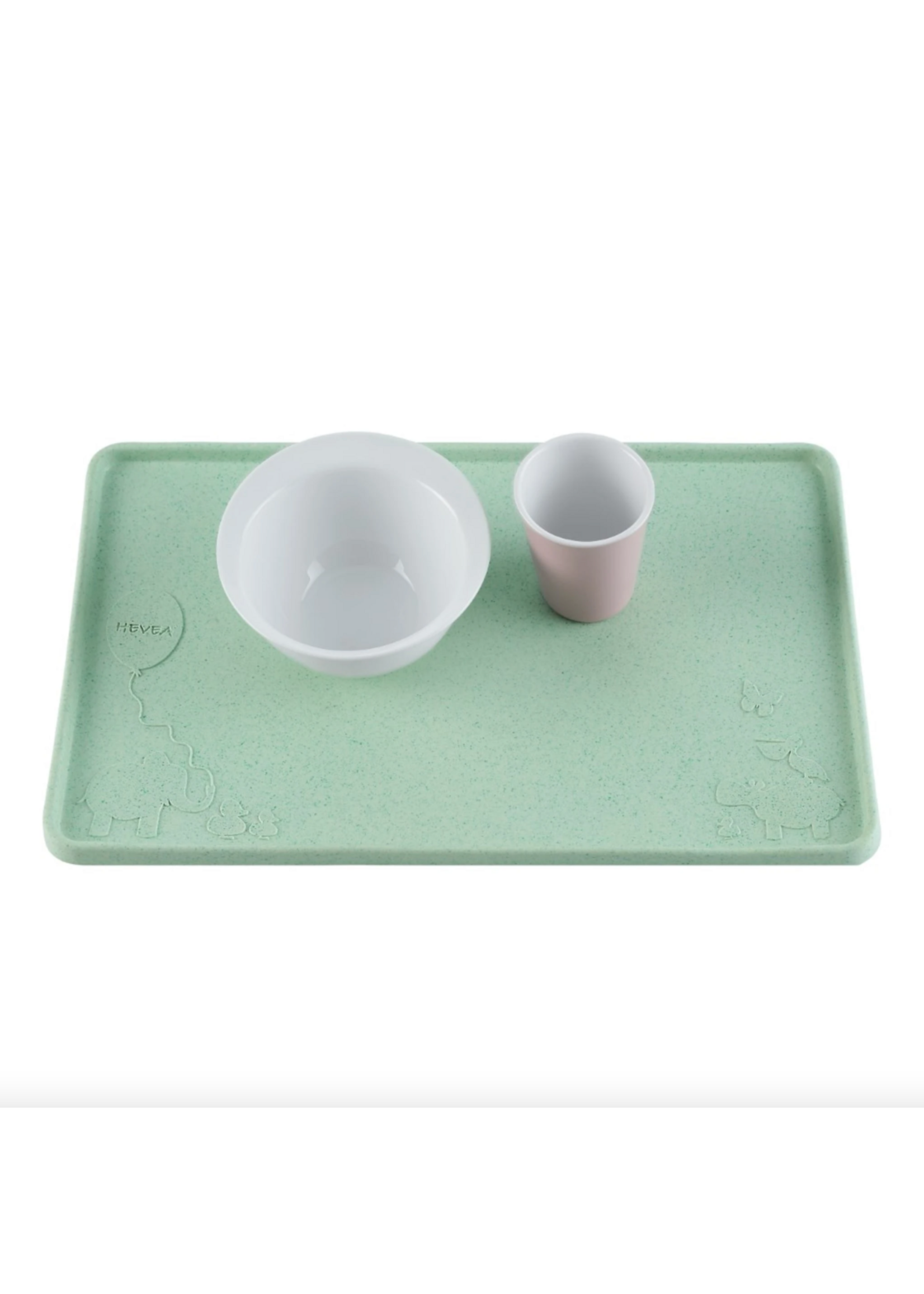 Hevea Colorful Natural Rubber Placemat