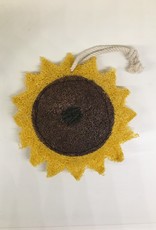 Loofah-Art Loofah  Scrubber - Sunflower