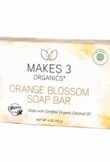 Makes 3 Organic Soap Orange Blossom