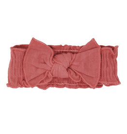 L'oved Baby Smocked Tie Headband Sienna