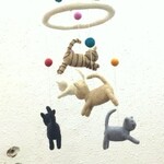 The Winding Road Wool Mobile - Cats