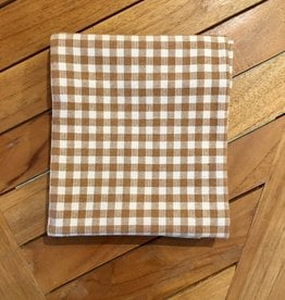 Organic Dish Towel Gingham Check Cafe