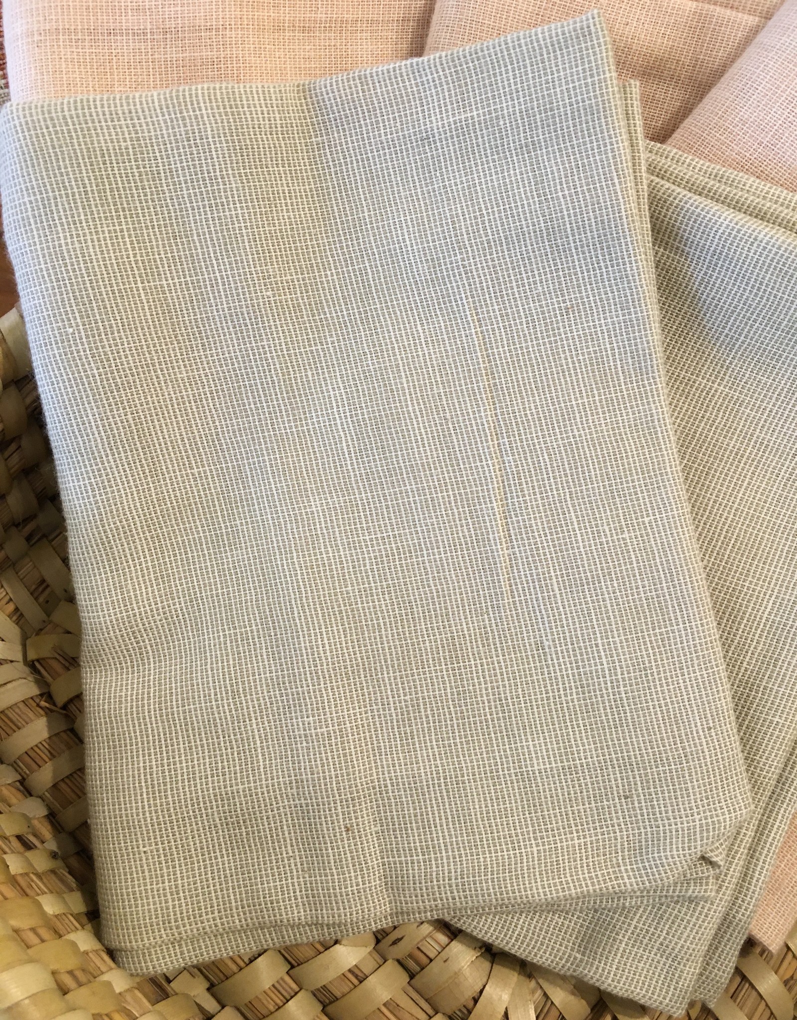 Organic Muslin Dish Towel Sage