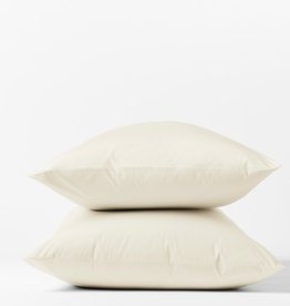 300TC Percale Pillowcase Set Natural/Undyed