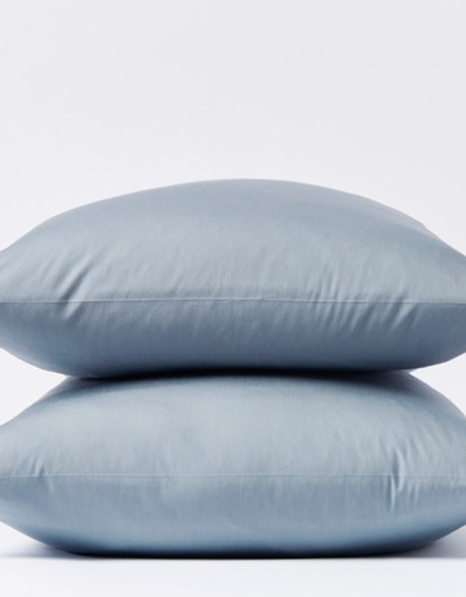 300TC Percale Pillowcase Set Steel Blue