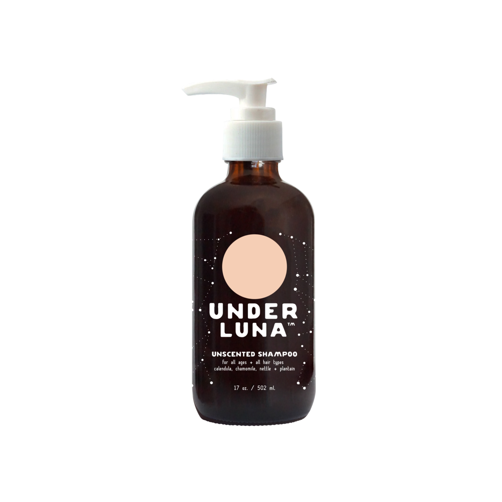 Under Luna Holistic & Handcrafted Shampoo 9.5oz Luna Clear (Formerly Unscented)