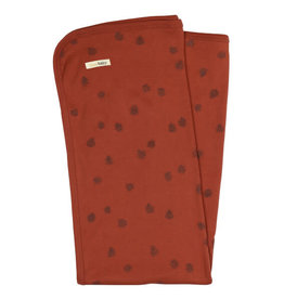 L'oved Baby Cinnamon Pinecone Swaddle Blanket