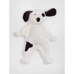 Duke the Dog Lovey Toy - Black and White Spot