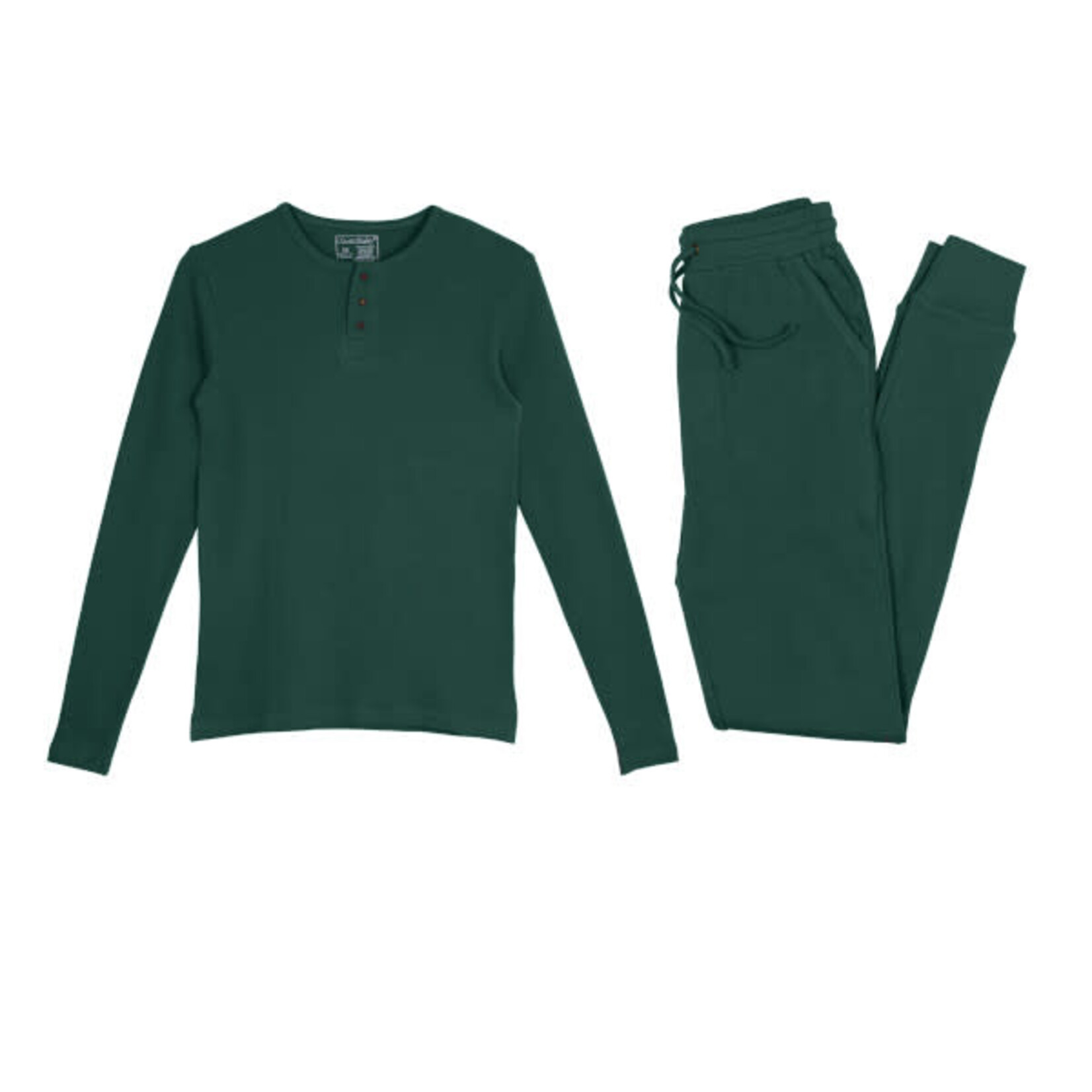 L'oved Baby Men's Thermal Lounge Set Pine