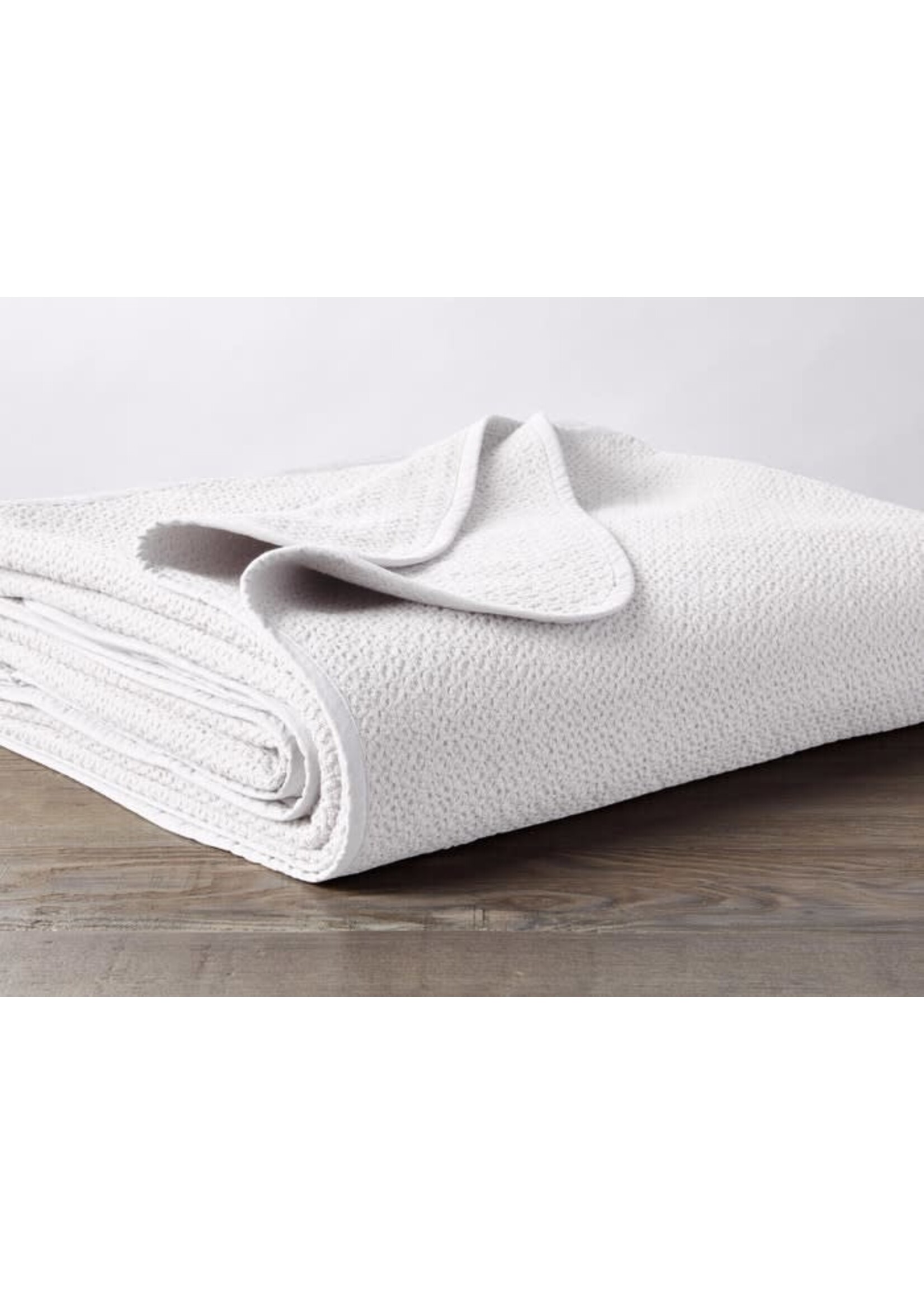 Honeycomb Blanket White