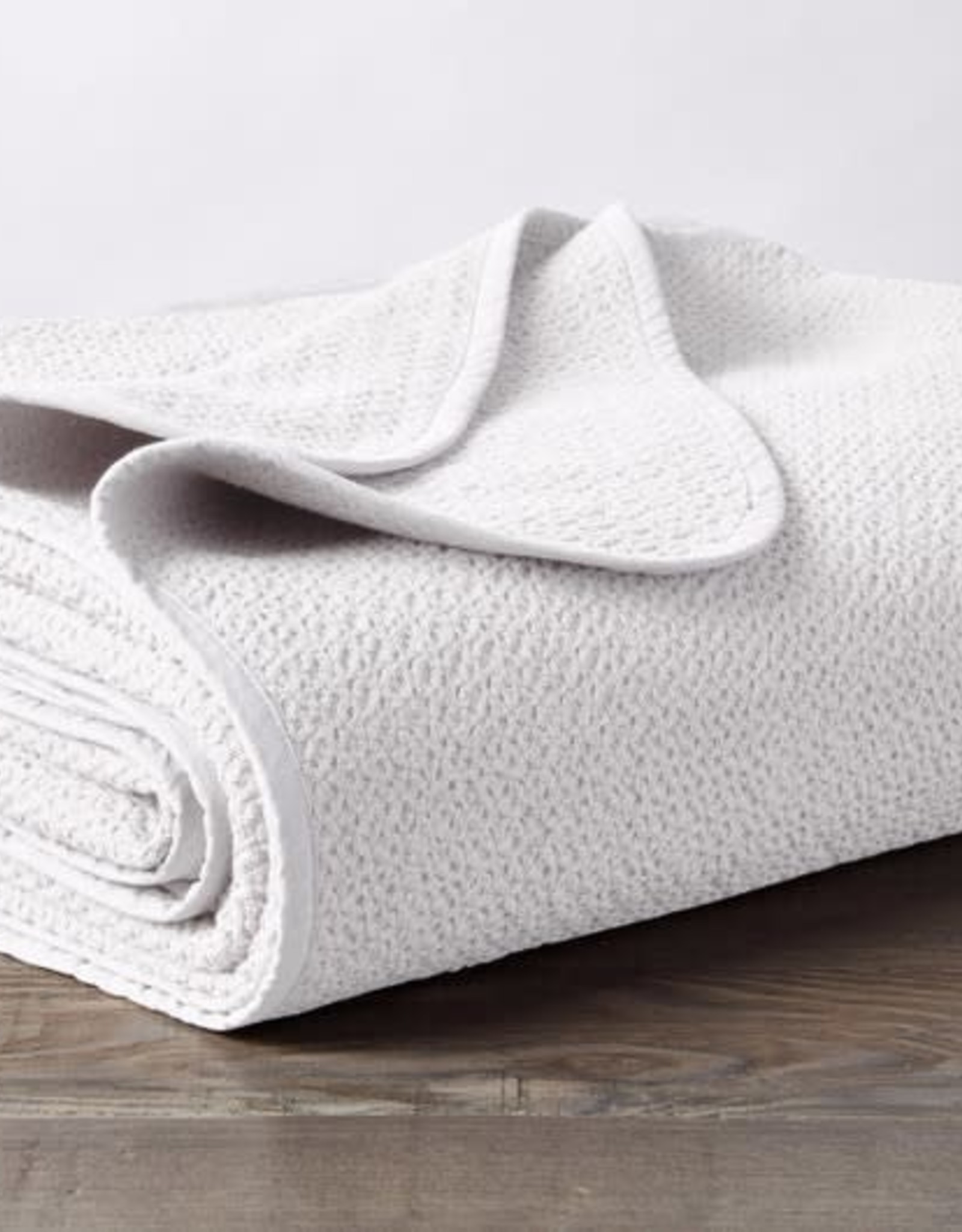 Honeycomb Blanket White