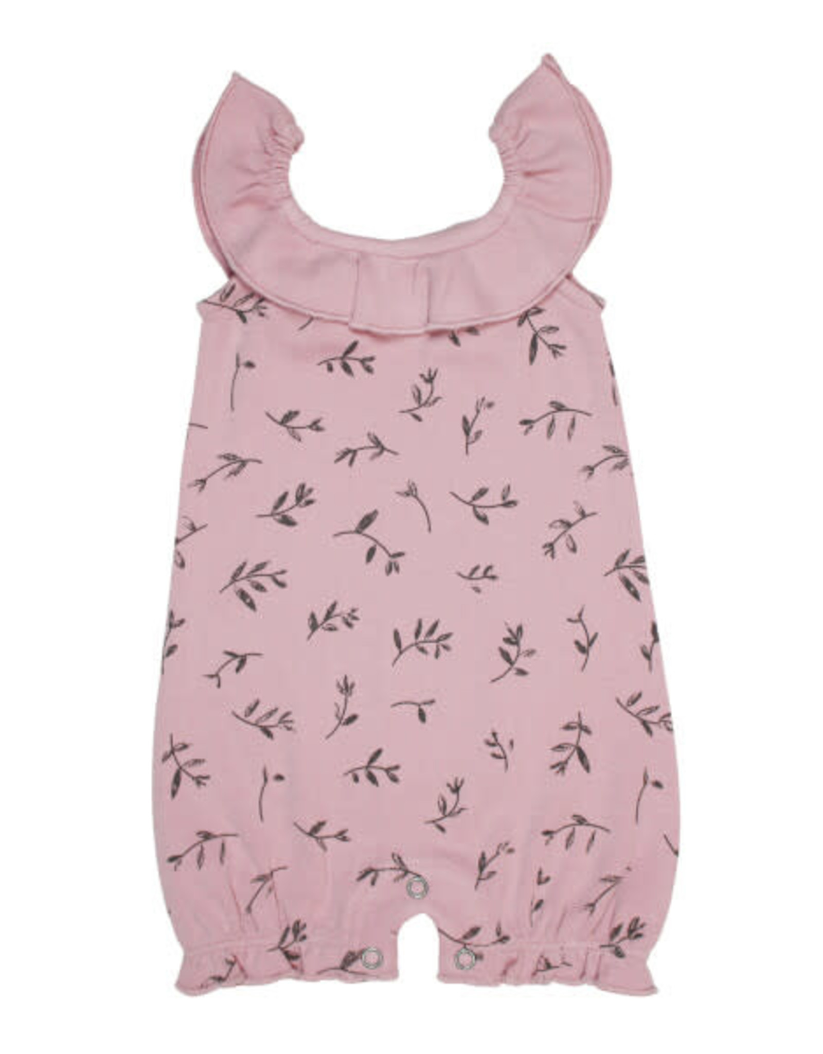 L'oved Baby Printed Bubble Romper Blossom Flower