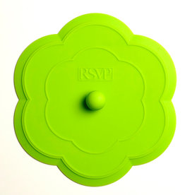 Silicone Sink Cover Green Flower