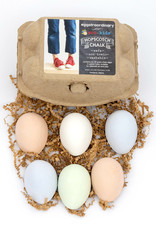 Chalk in Egg Carton