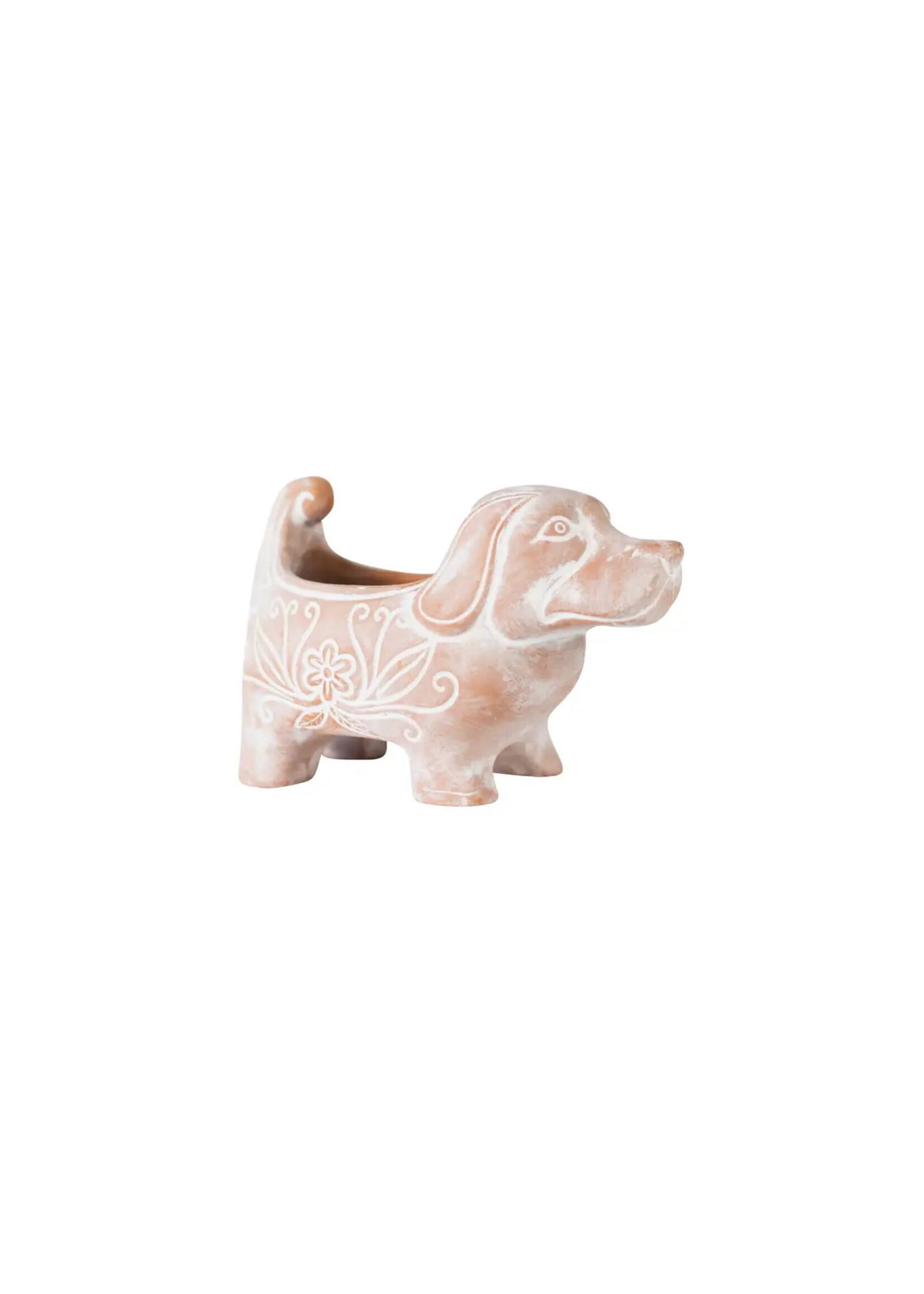 Large Dog Planter