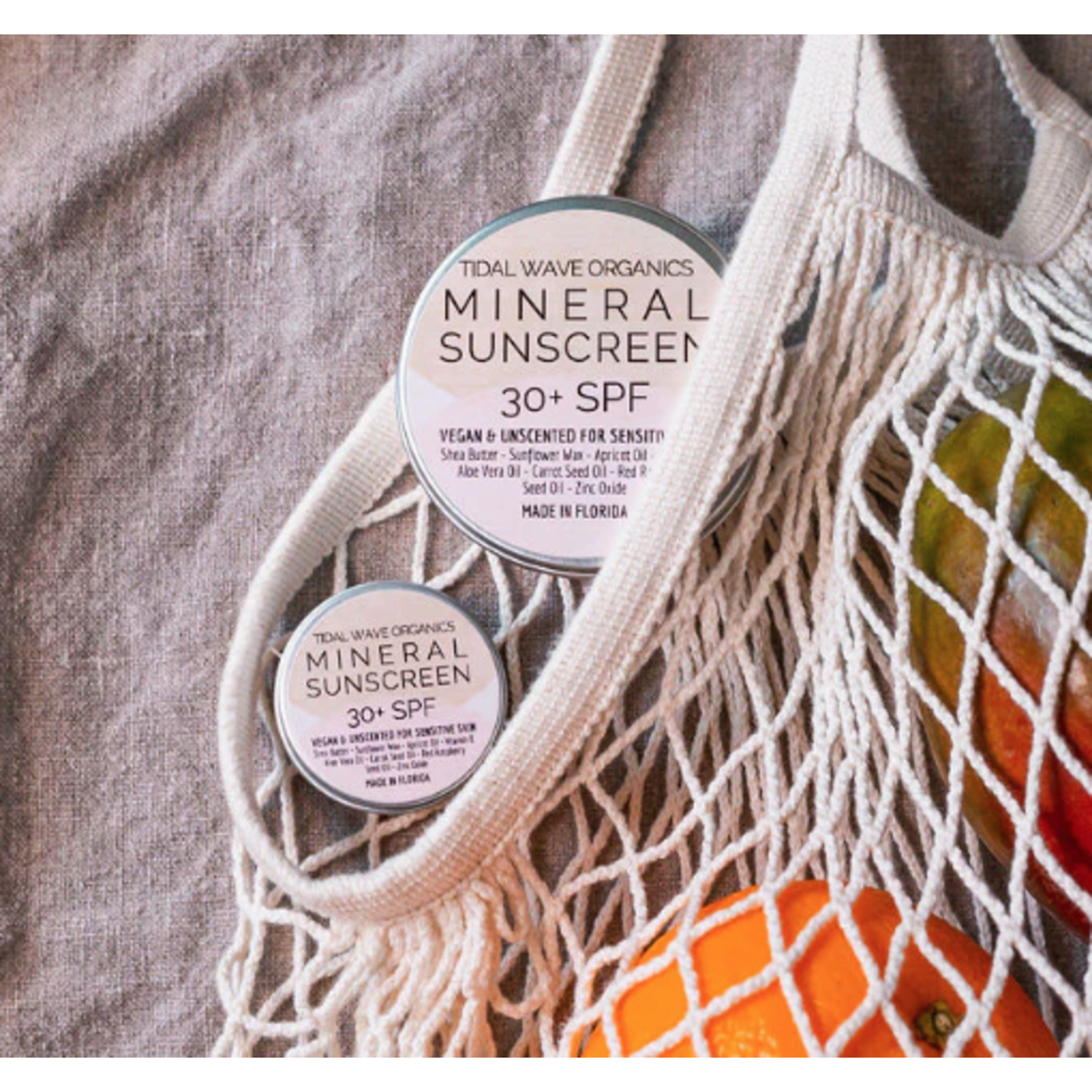 Tidal Wave Organics Vegan Mineral Sunscreen