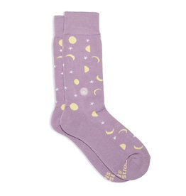 Conscious Step Socks that Support Mental Health Lavender