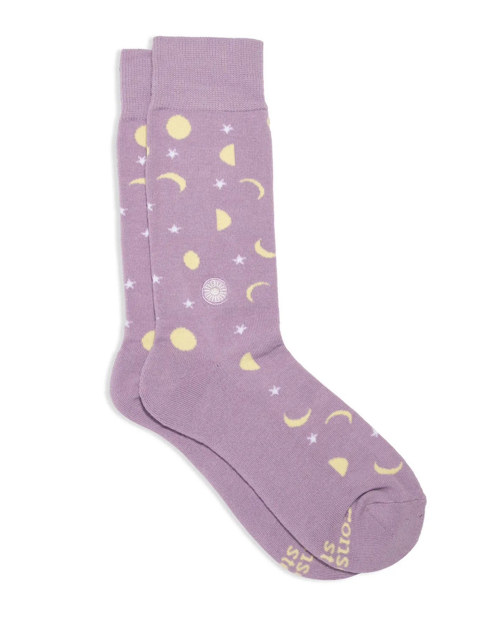 Conscious Step Socks that Support Mental Health Lavender