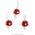 Friendsheep Wool Mushroom Ornament