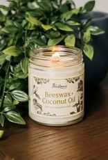 Fontana Candle Co Unscented Beeswax & Coconut Oil Candle 9oz