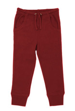 L'oved Baby Kids Long Sleeve Thermal Pajama Set Crimson