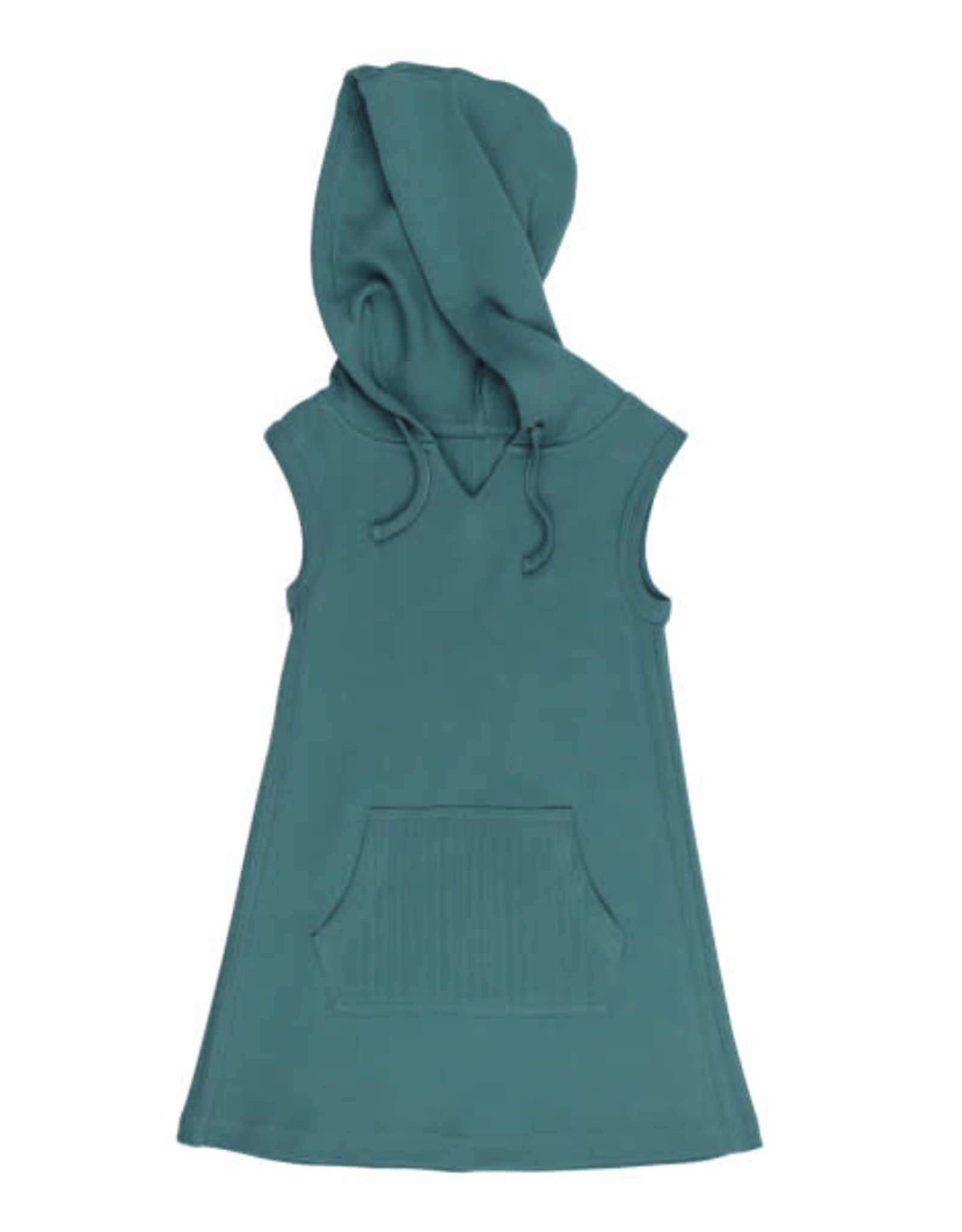 L'oved Baby Ribbed Hoodie Dress - Oasis