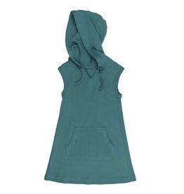 L'oved Baby Ribbed Hoodie Dress - Oasis