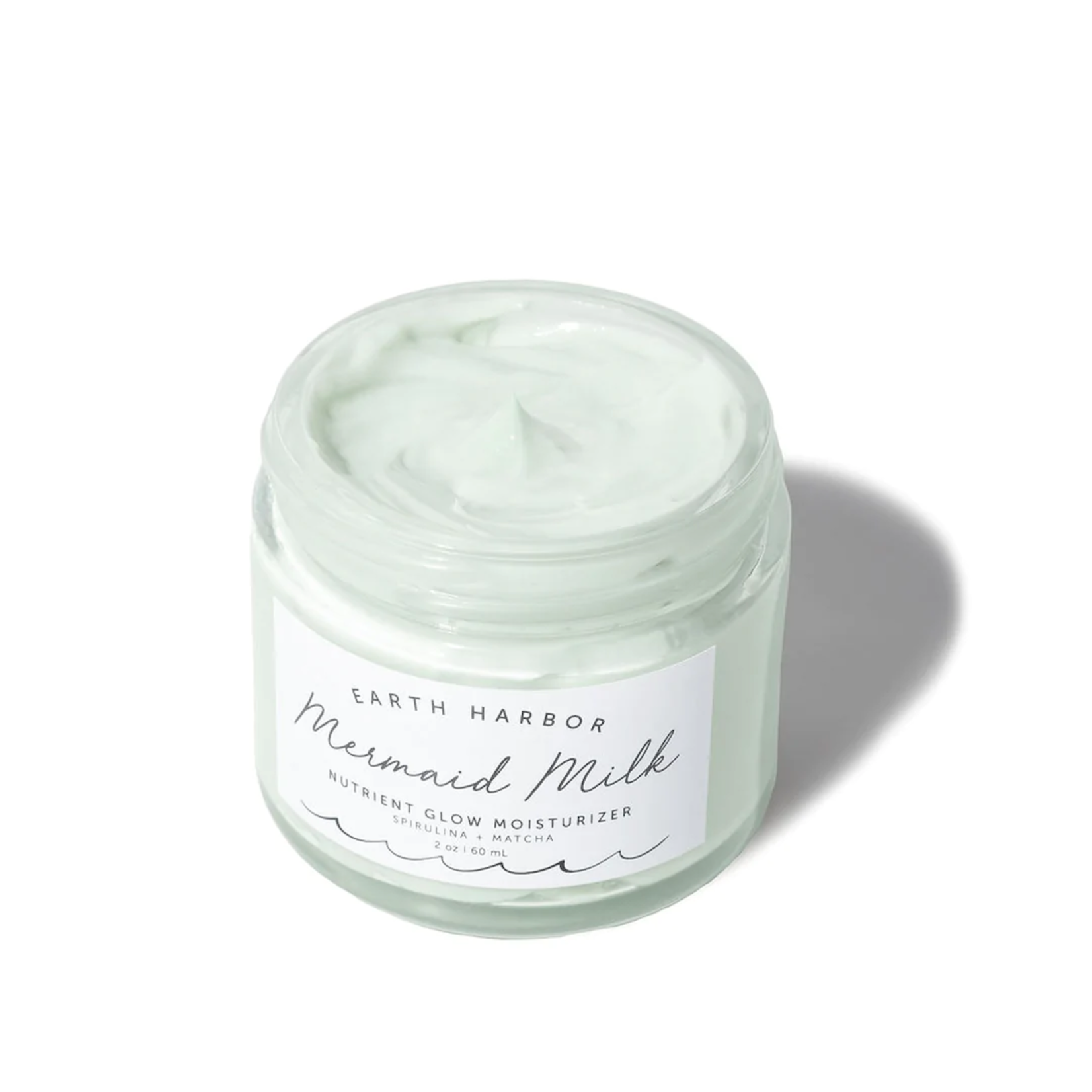 Earth Harbor Mermaid Milk Superfood Moisturizer: Matcha + Spirulina