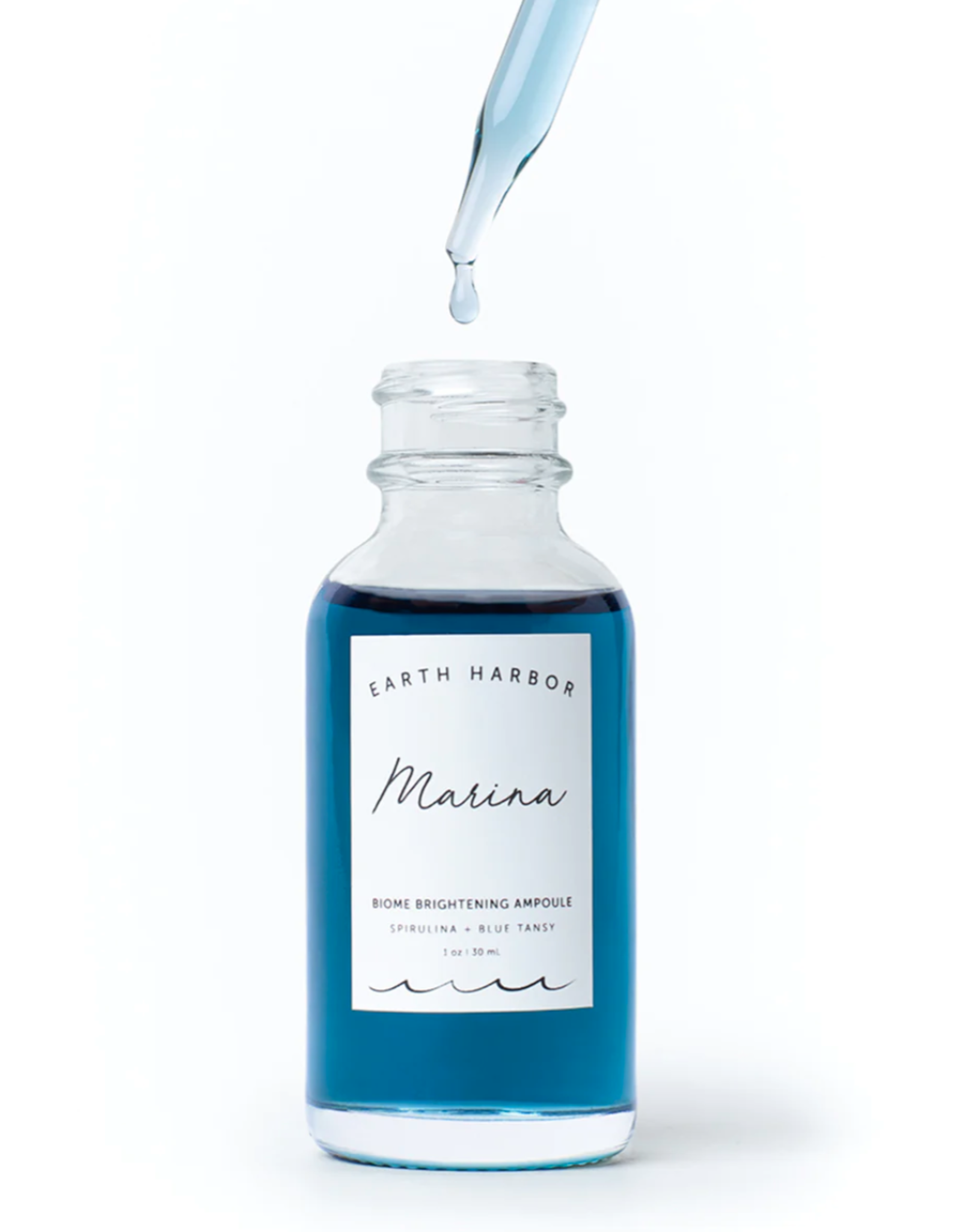Earth Harbor Marina Brightening Elixir: Blue Tansy + Squalane