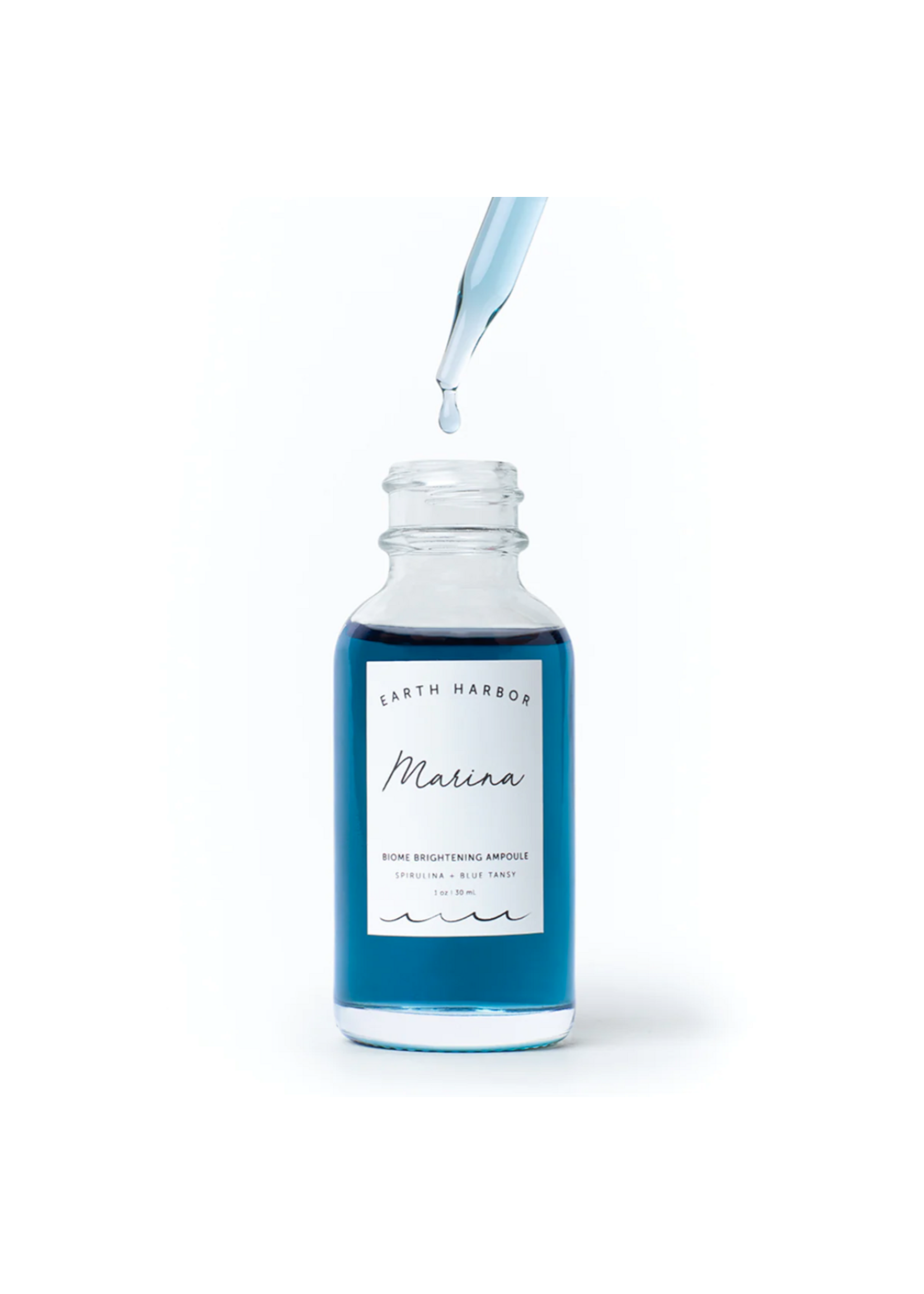 Earth Harbor Marina Brightening Elixir: Blue Tansy + Squalane