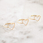 Favor Jewelry Open Heart Ring