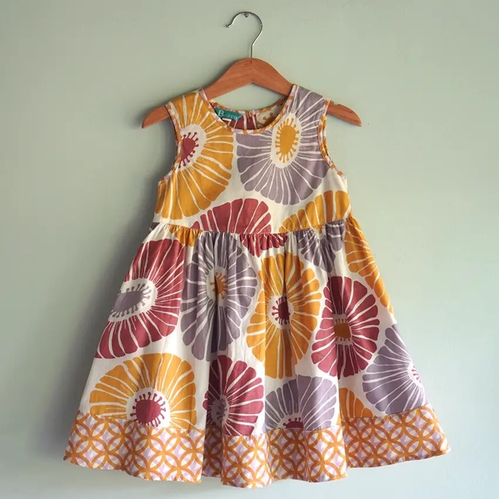 Zen Zen Scrappy Sun Dress- Mulberry Mauve
