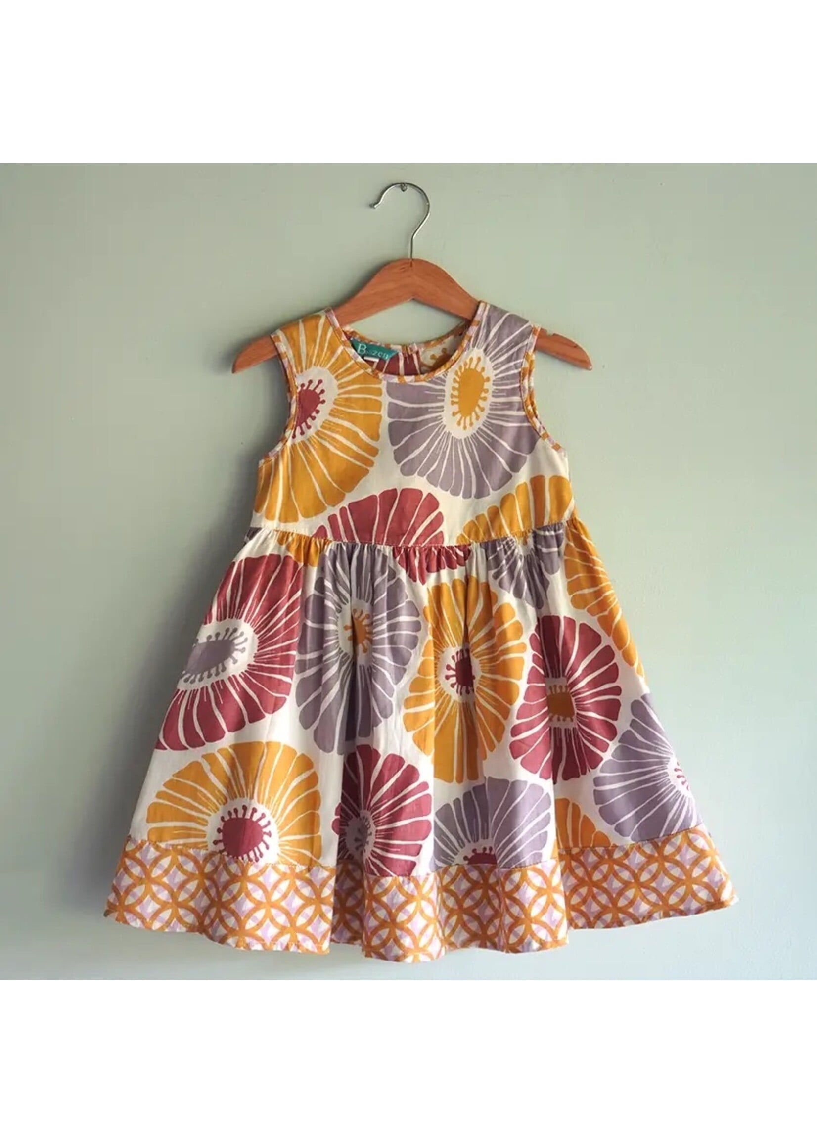 Zen Zen Scrappy Sun Dress- Mulberry Mauve